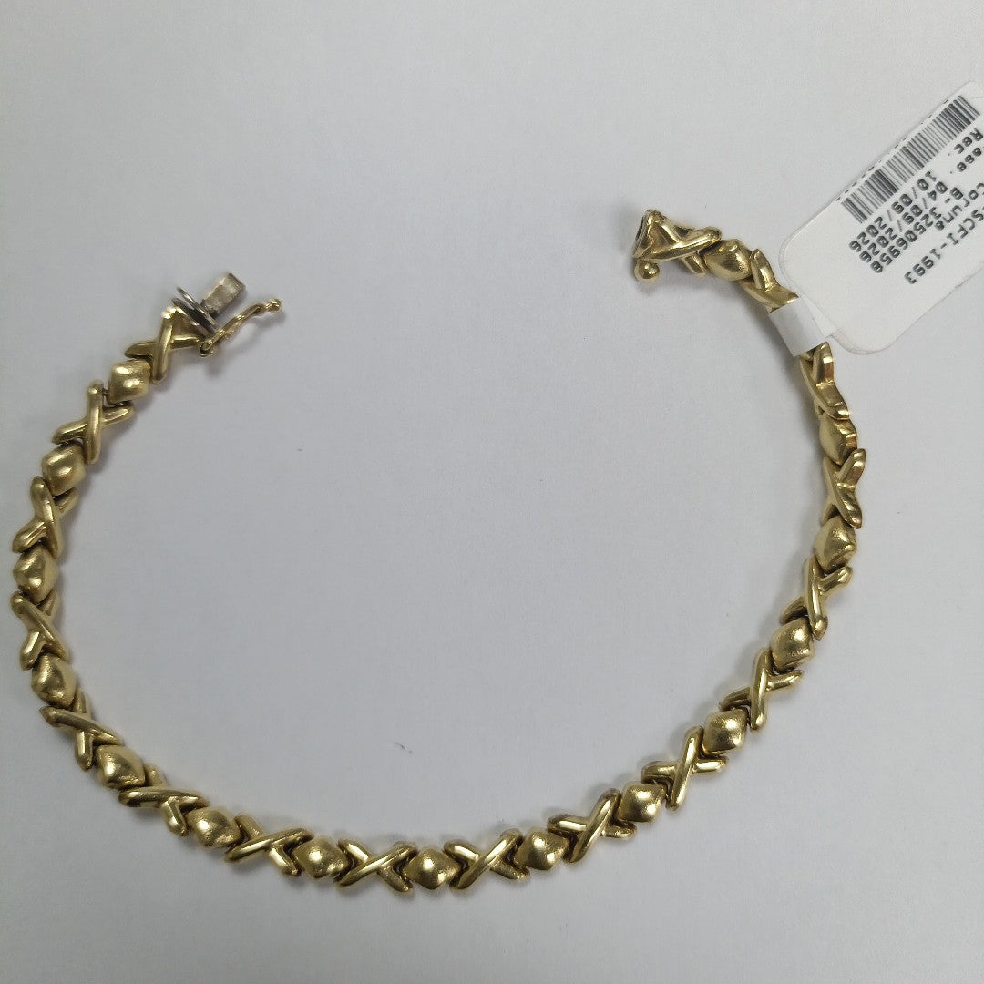 PULSERA ORO,ORO COMBINADO 14 K 8,50 GRMS (SEMINUEVO)