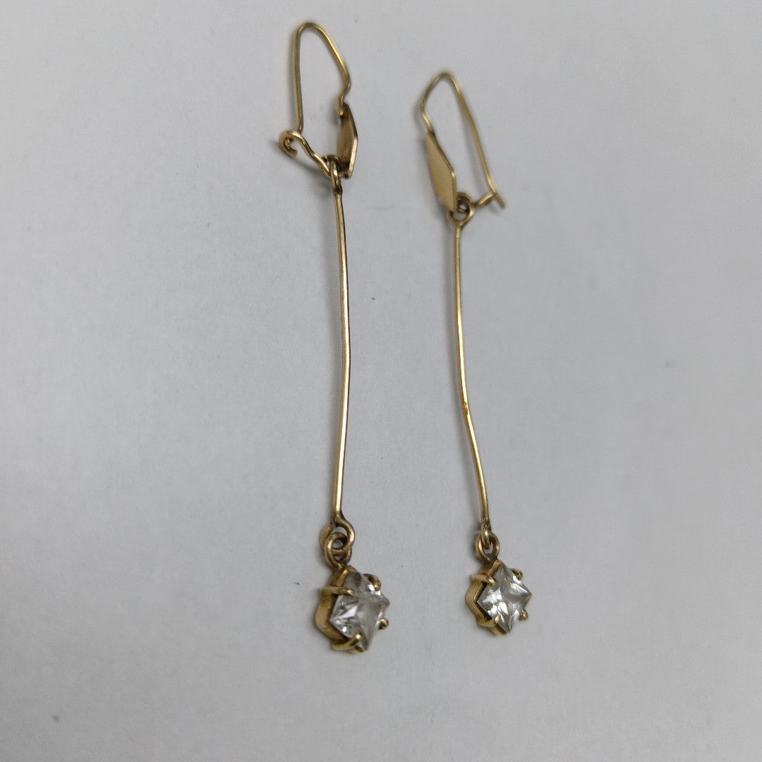 ARETES PAR ORO 10 K 2.4 GRMS (SEMINUEVO)