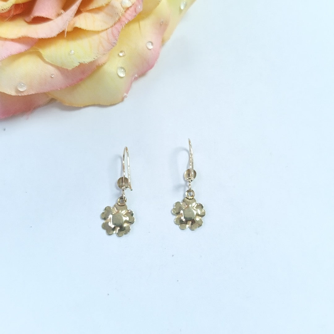 ARETES PAR ORO 10 K 1,20 GRMS (SEMINUEVO)