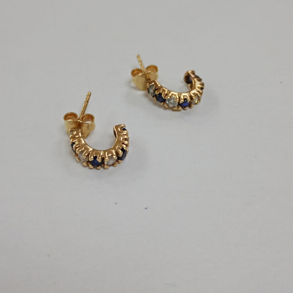 ARETES PAR ORO 14 K 2 GRMS (SEMINUEVO)