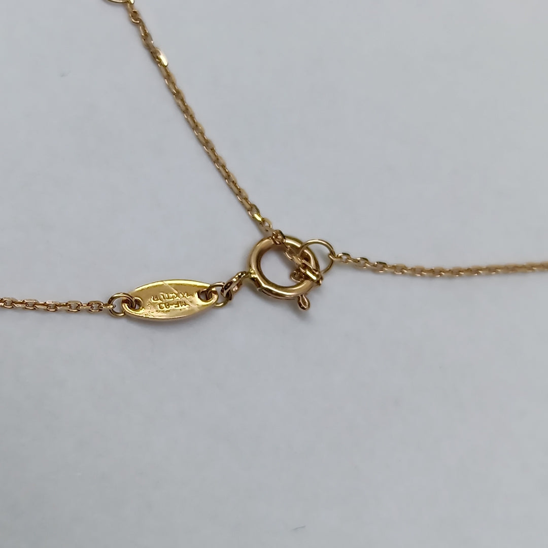 GARGANTILLA ORO 14 K 1,60 GRMS (SEMINUEVO)