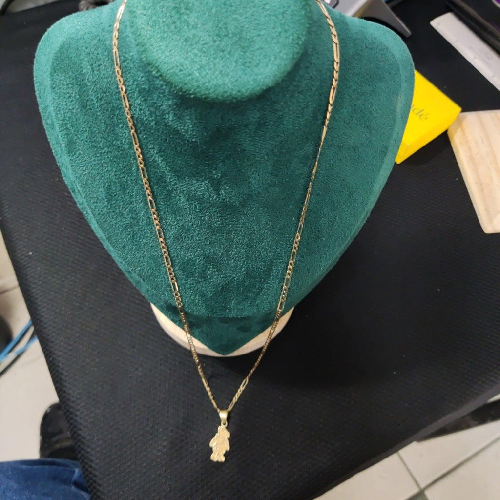 CADENA, DIJE ORO 10 K 7.3 GRMS (SEMINUEVO)