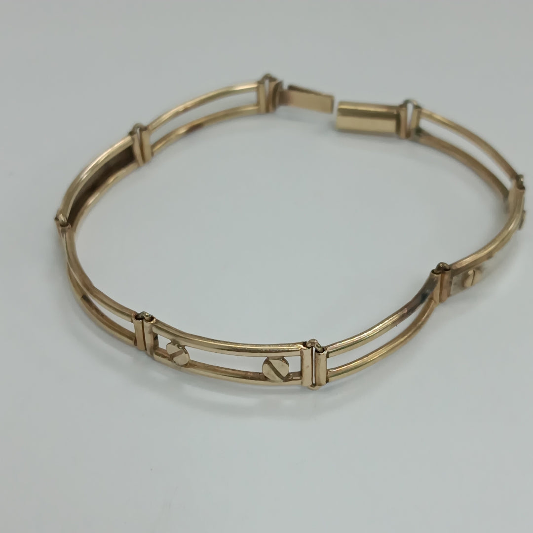PULSERA ORO 14 K 6.2 GRMS (SEMINUEVO)