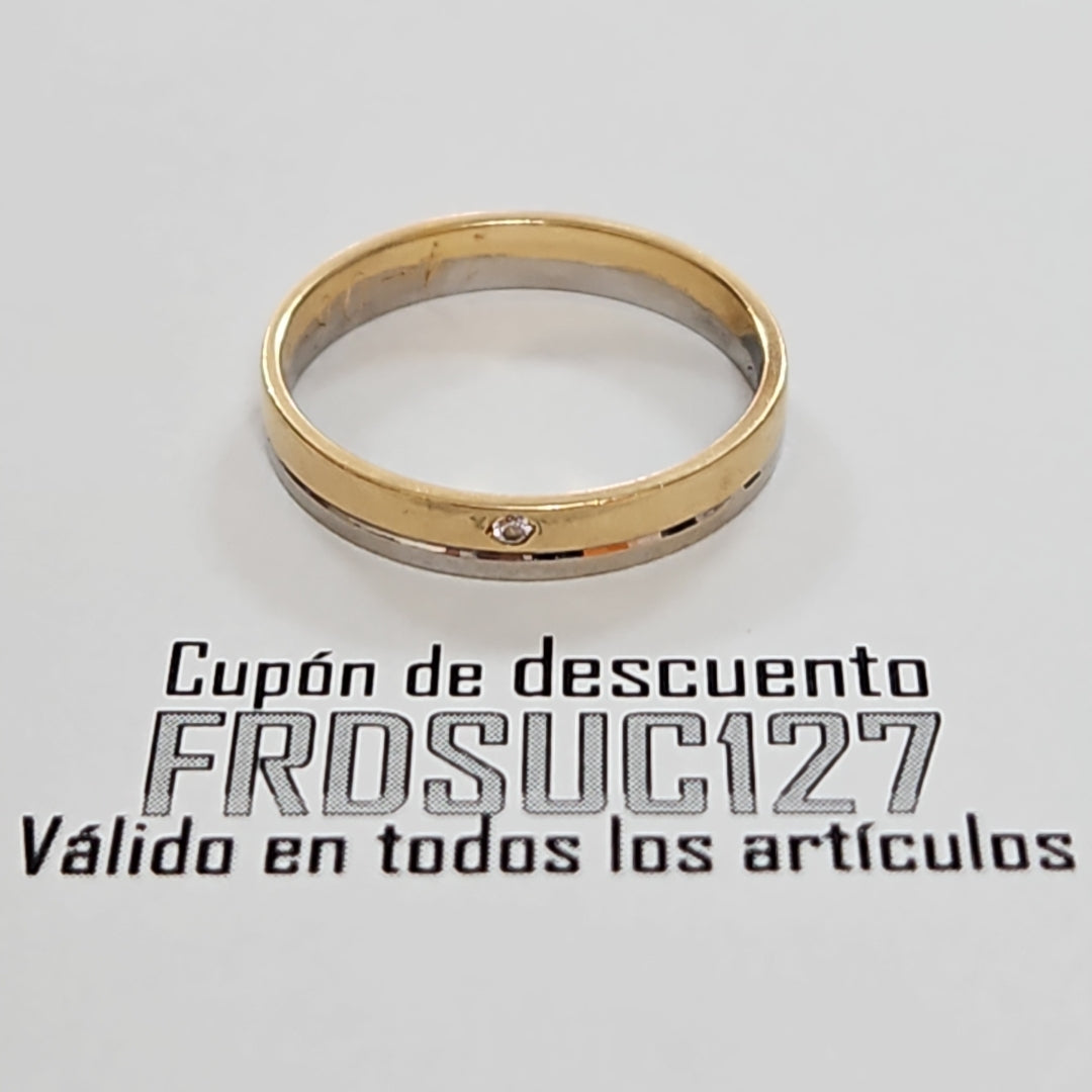 ARGOLLA ORO 10 K 3.2 GRMS (SEMINUEVO)