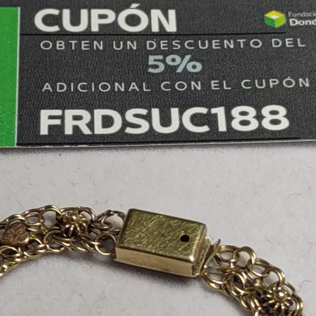 PULSERA ORO 10 K 7,80 GRMS (SEMINUEVO)