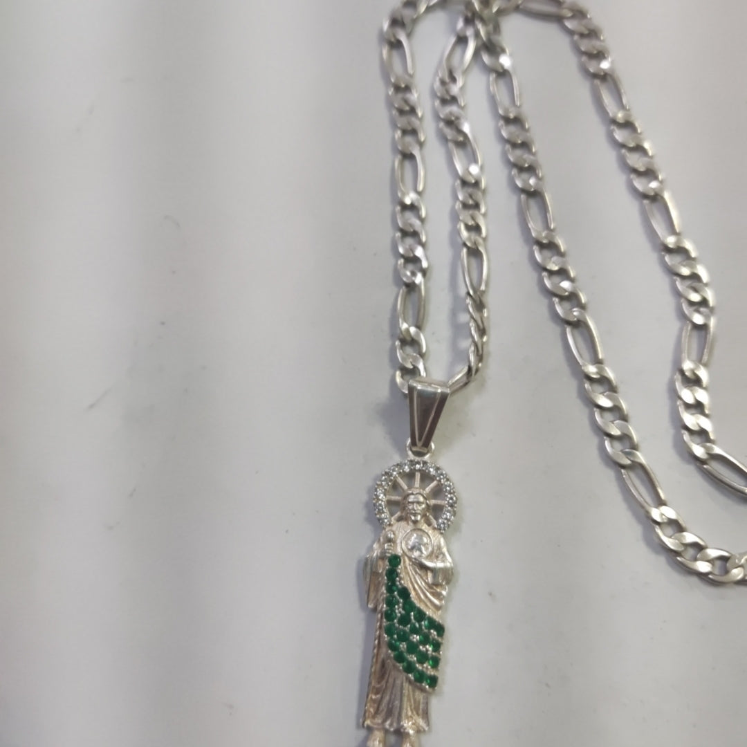 CADENA, DIJE PLATA 17.9 GRMS (SEMINUEVO)