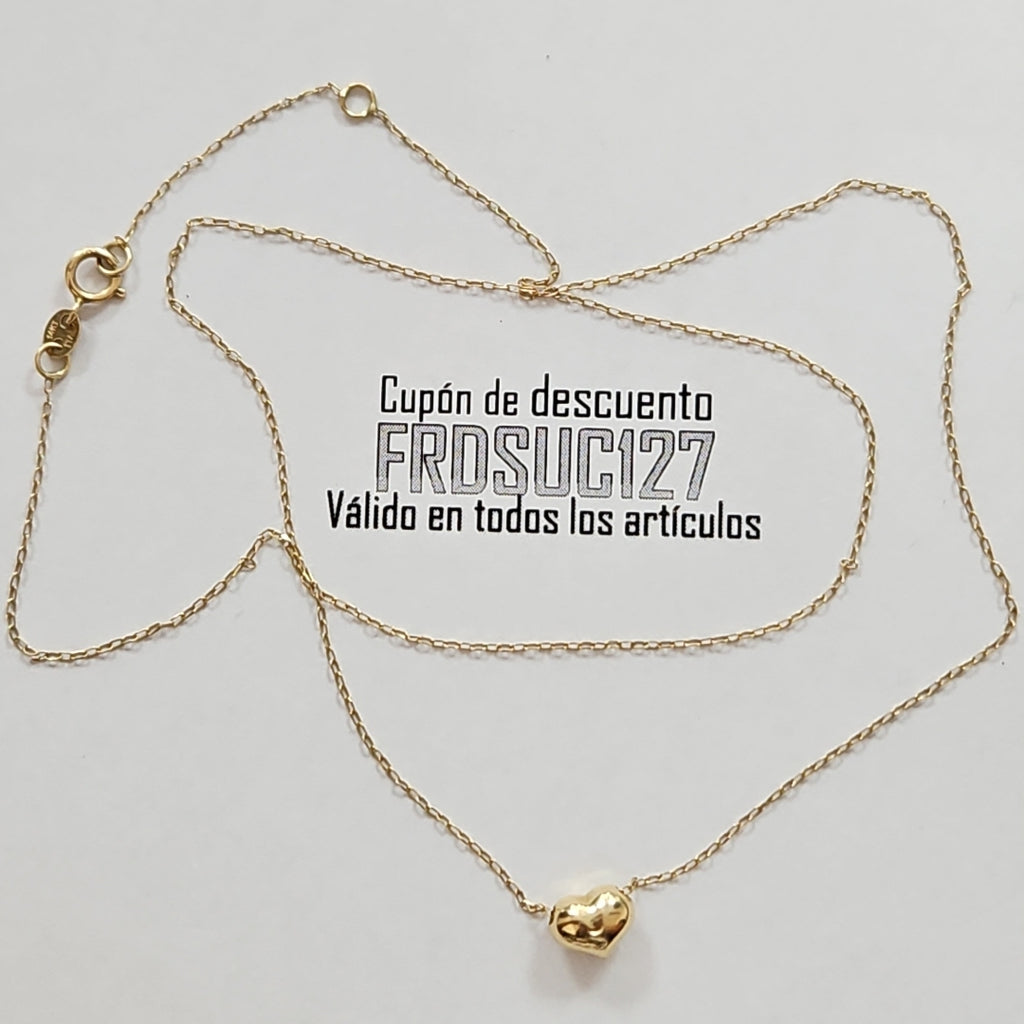 CADENA,DIJE ORO 14 K 0,80 GRMS (SEMINUEVO)