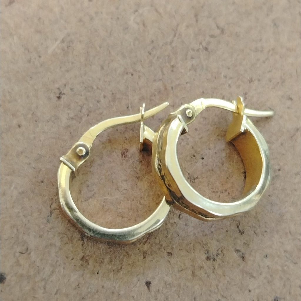ARRACADAS PAR ORO 10 K 1,10 GRMS (SEMINUEVO)