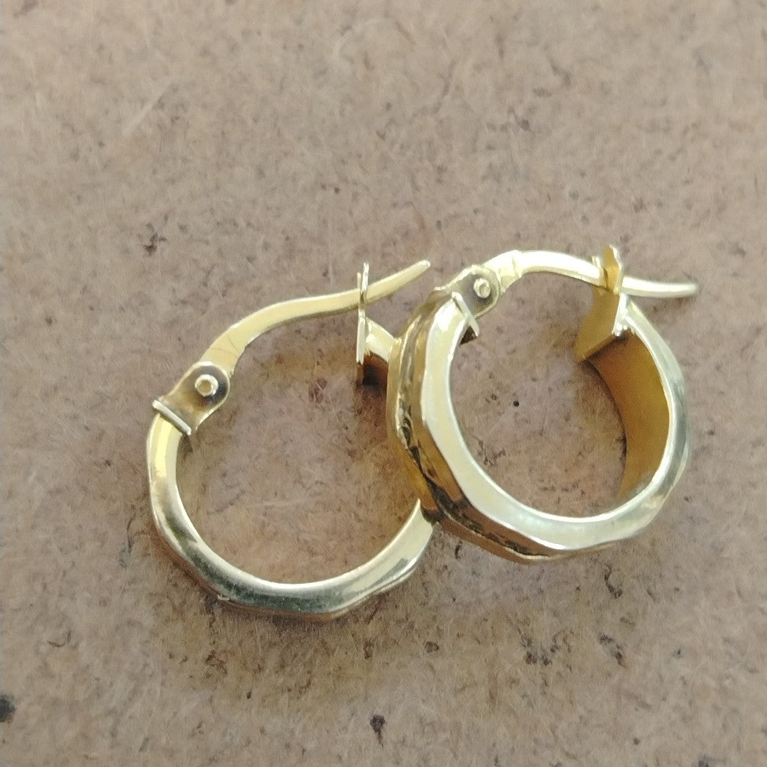 ARRACADAS PAR ORO 10 K 1,10 GRMS (SEMINUEVO)