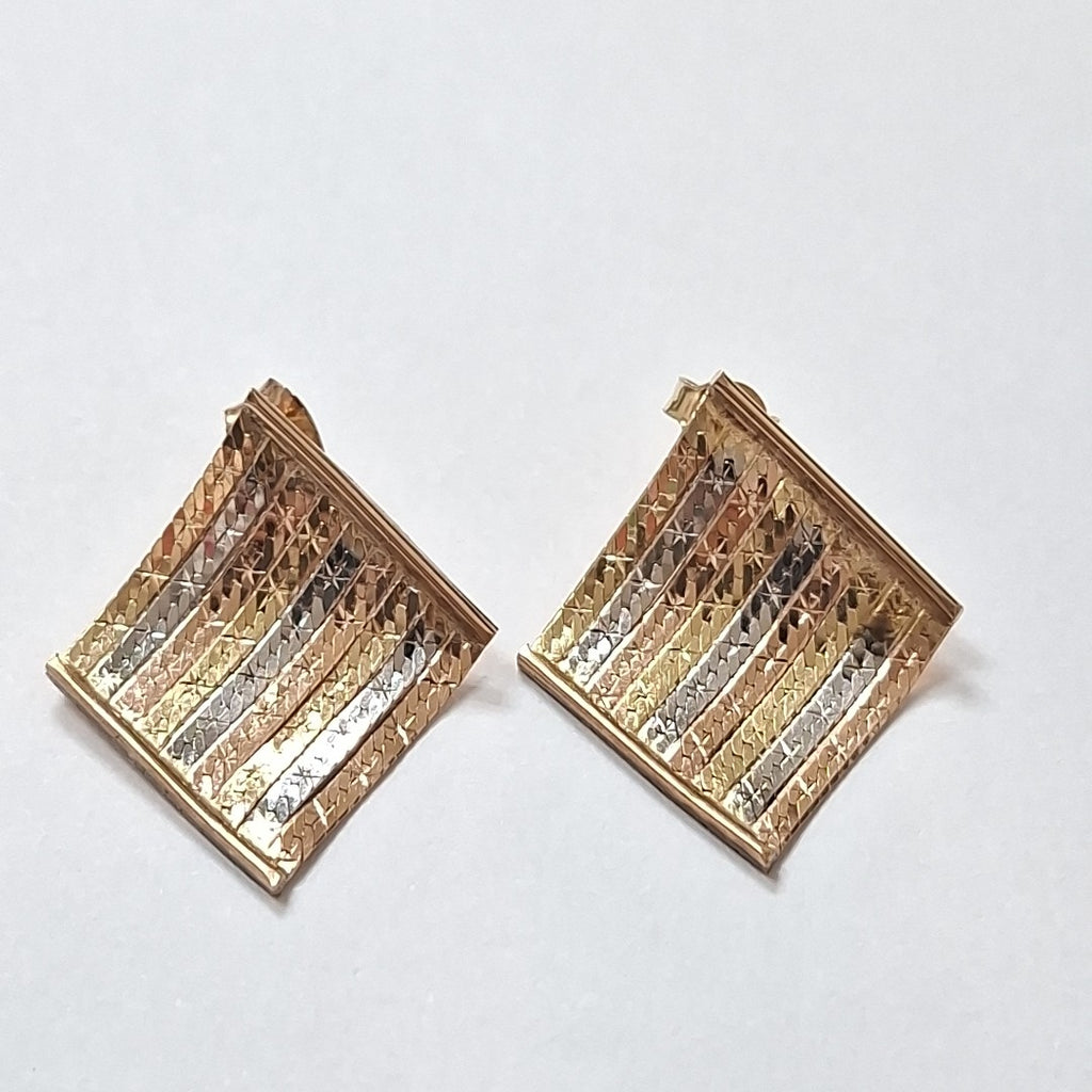 ARETES PAR ORO 14 K 3 GRMS (SEMINUEVO)