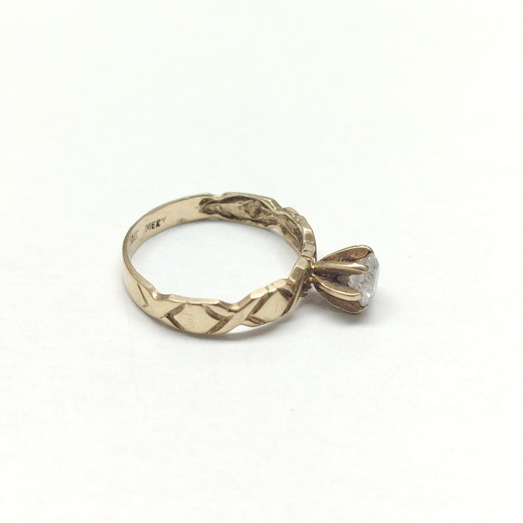 ANILLO ORO 10 K 1.9 GRMS (SEMINUEVO)