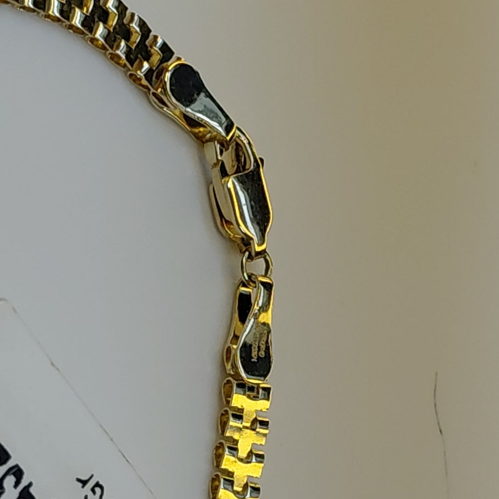 PULSERA ESPECIAL 14K 18 CM 4.1 GR (NUEVO)