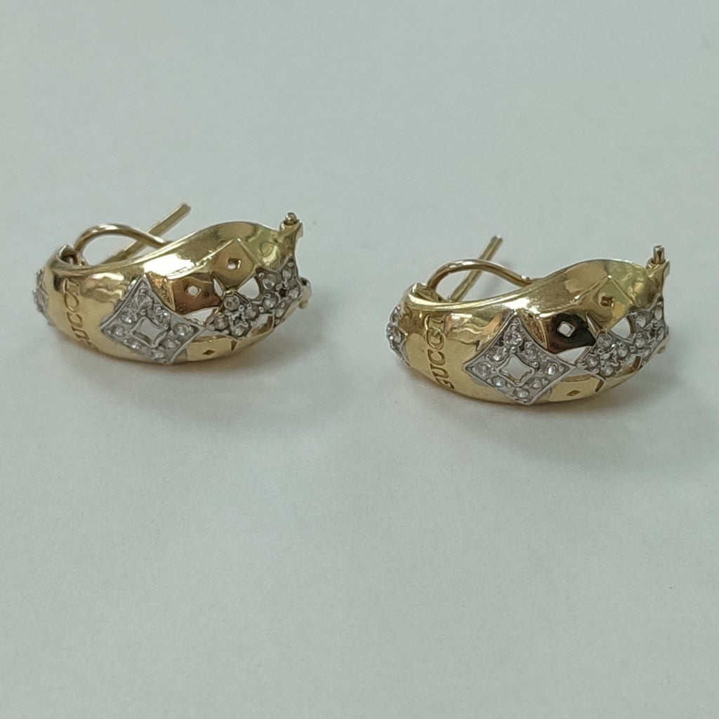 ARETES PAR ORO 14 K 5.6 GRMS (SEMINUEVO)