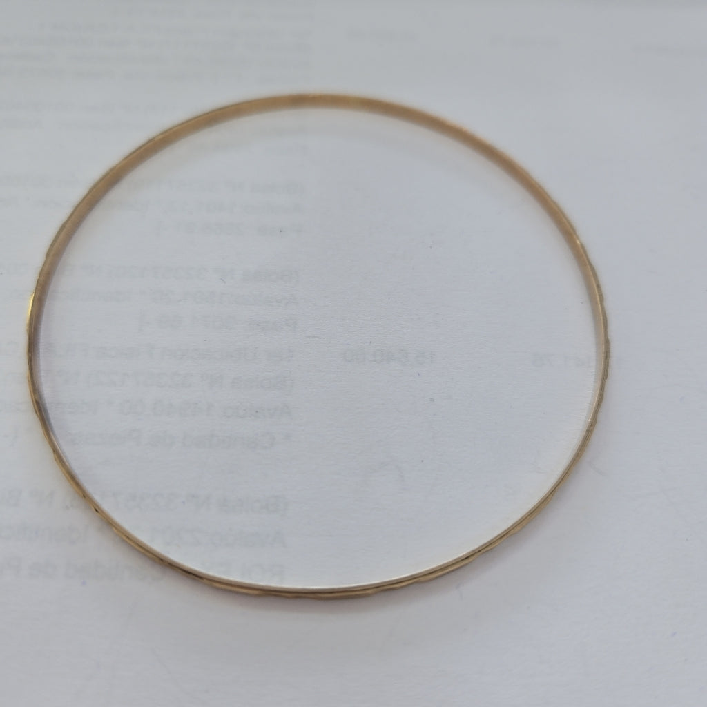 PULSERA RIGIDA ORO 8 K 4,60 GRMS (SEMINUEVO)