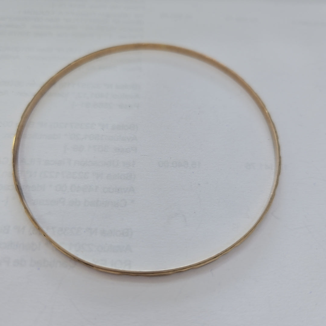 PULSERA RIGIDA ORO 8 K 4,60 GRMS (SEMINUEVO)