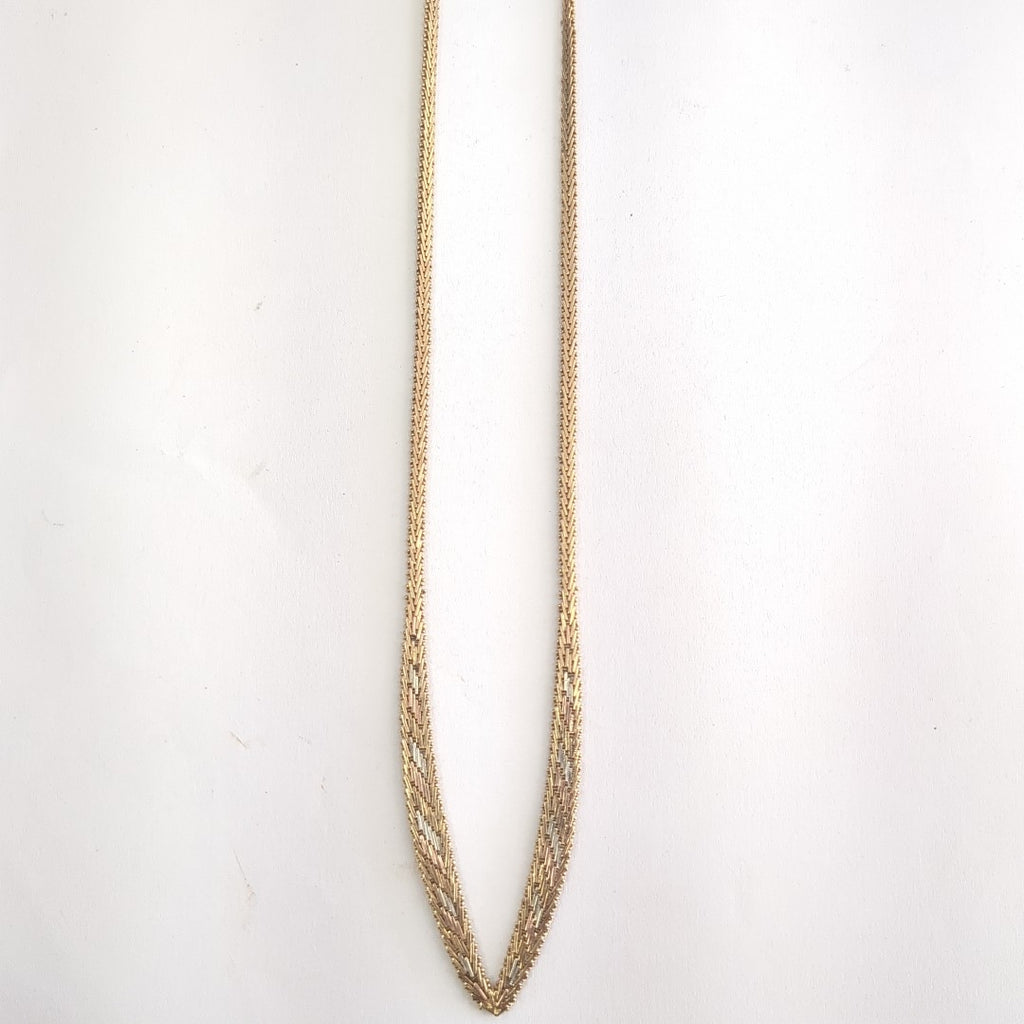 GARGANTILLA ORO COMBINADO 8 K 16,90 GRMS (SEMINUEVO)