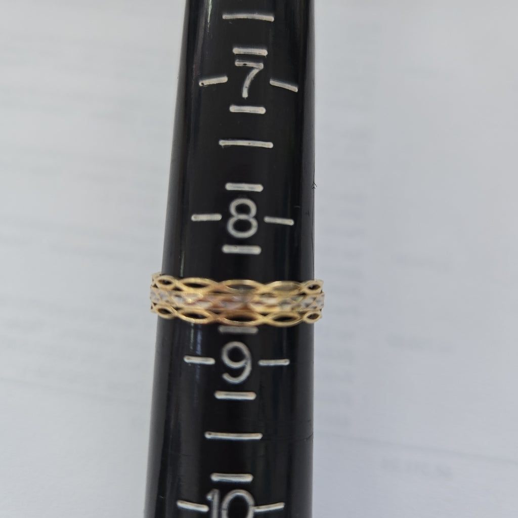 ANILLO ORO 10 K 1,40 GRMS (SEMINUEVO)