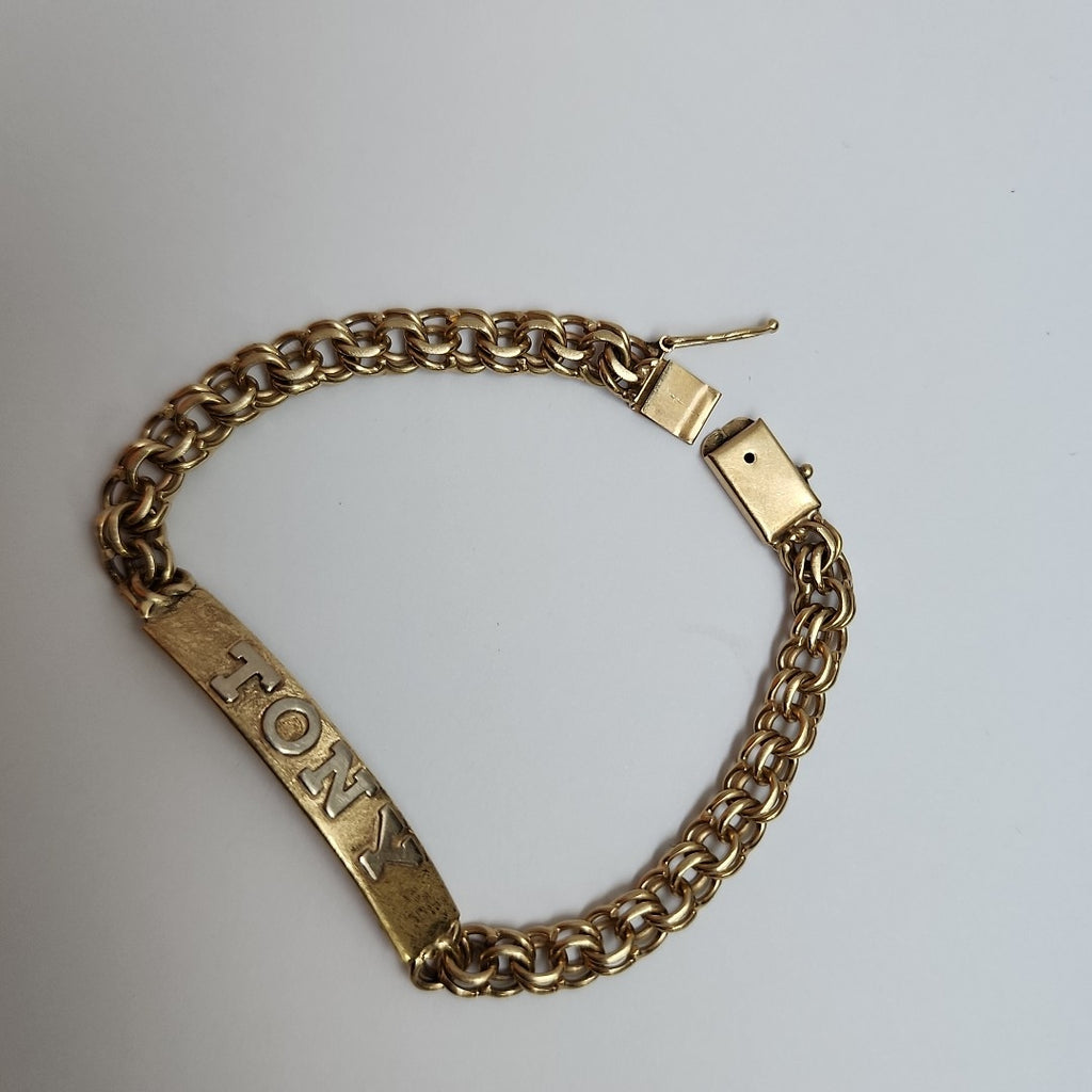 ESCLAVA ORO 14 K 12,60 GRMS (SEMINUEVO)