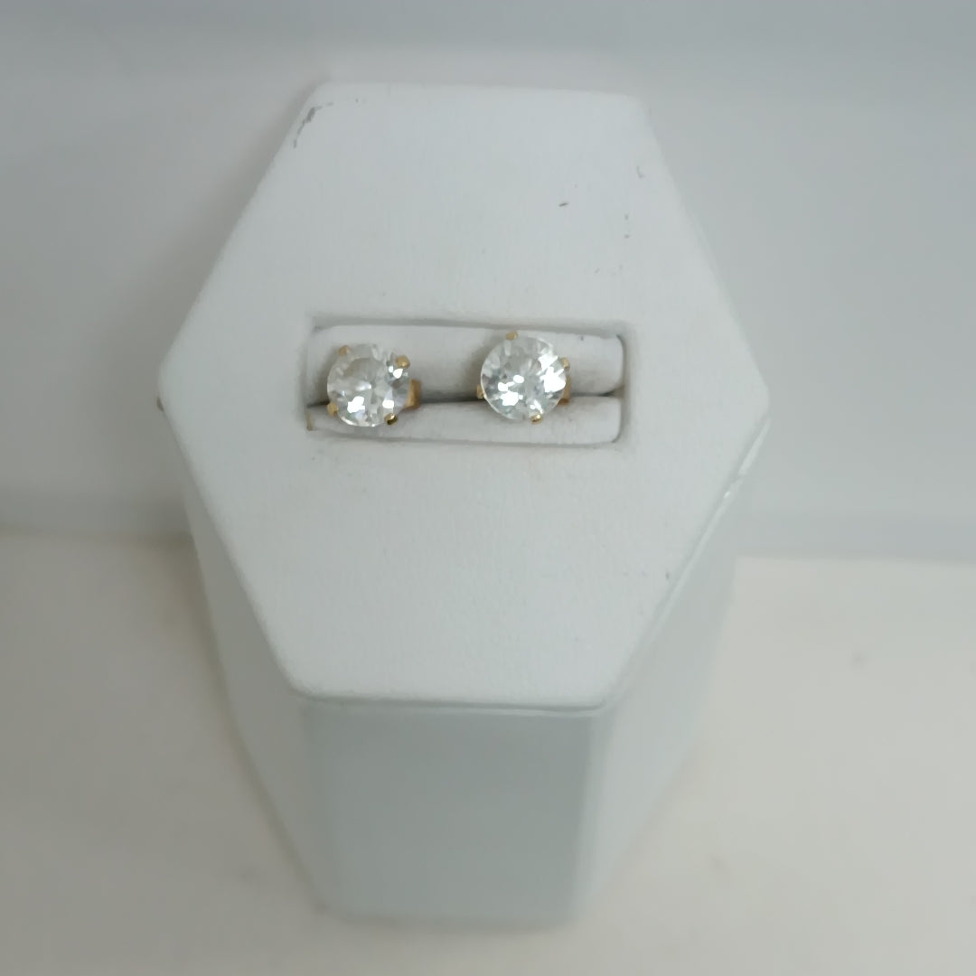 ARETES PAR ORO 14 K 1,30 GRMS (SEMINUEVO)