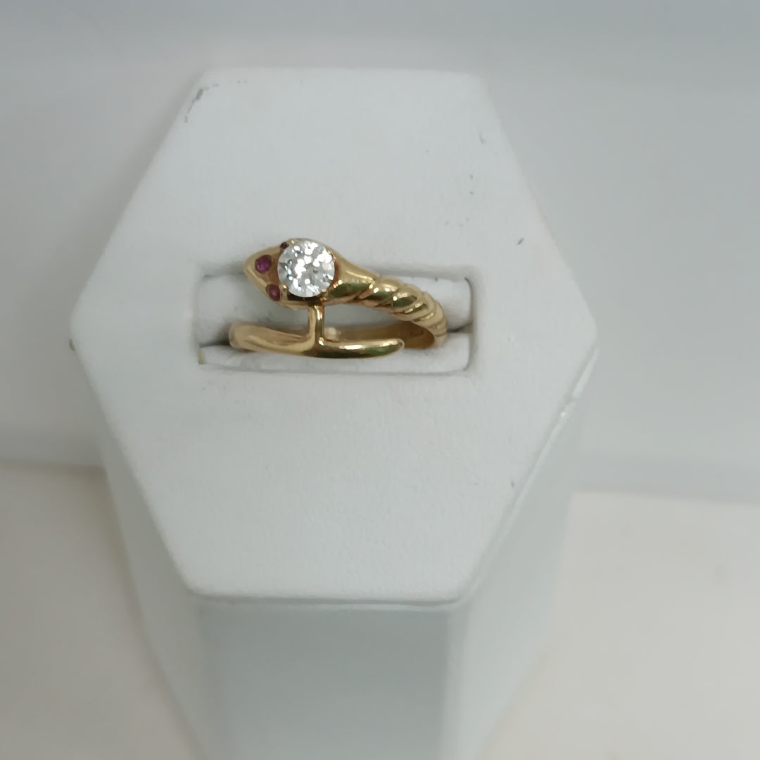 ANILLO ORO 14 K 2,00 GRMS (SEMINUEVO)