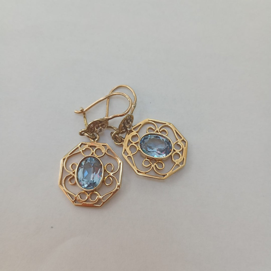 ARETES PAR ORO 8 K 4,30 GRMS (SEMINUEVO)