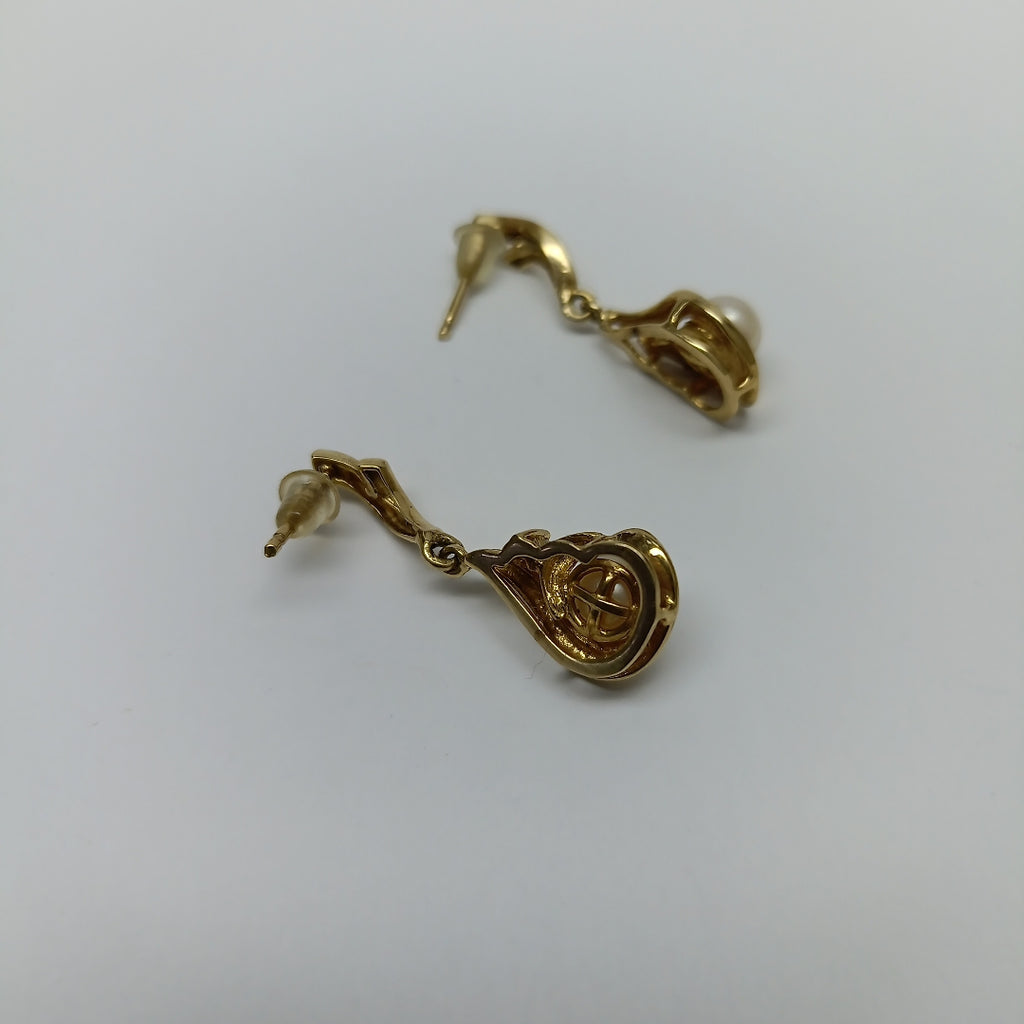 BROQUELES PAR ORO 14 K 4,80 GRMS (SEMINUEVO)