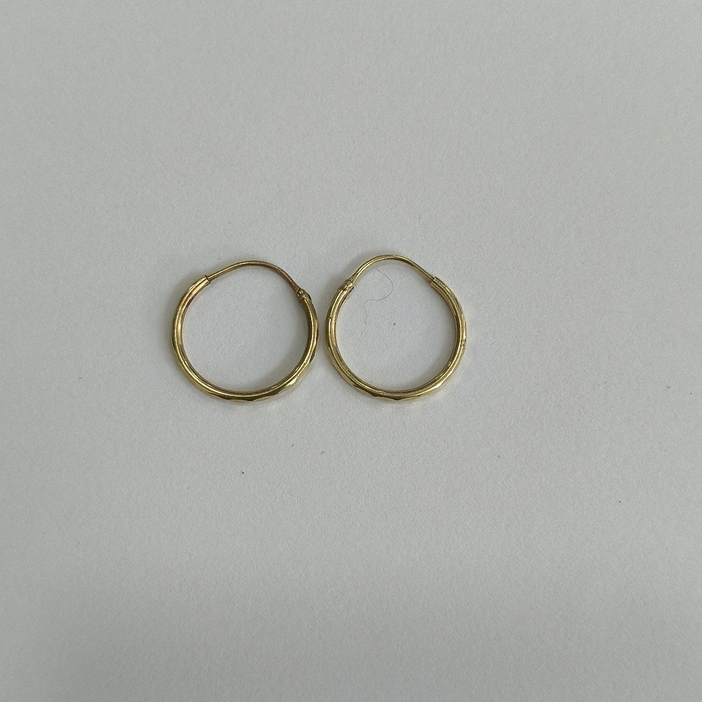 ARRACADAS PAR ORO 14 K 1 GRMS (SEMINUEVO)