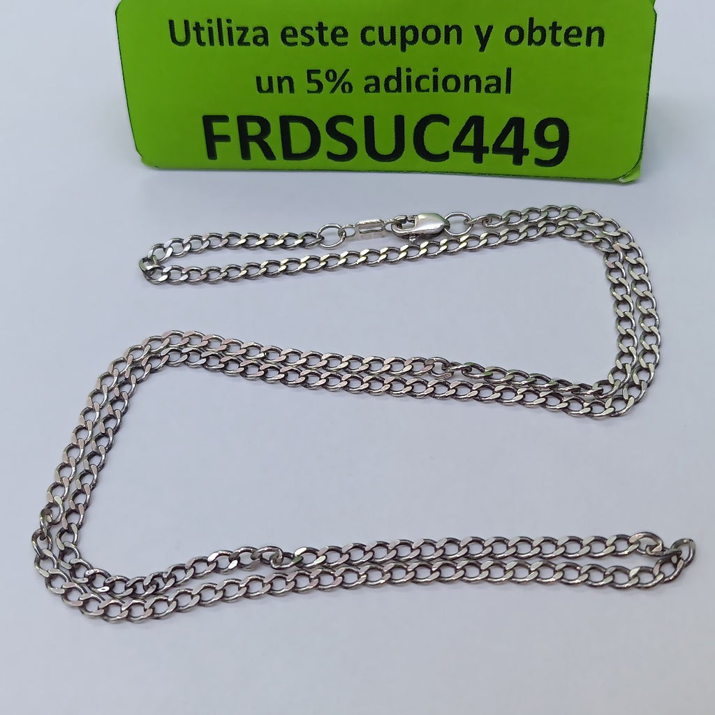 CADENA PLATA 6.7 GRMS (SEMINUEVO)