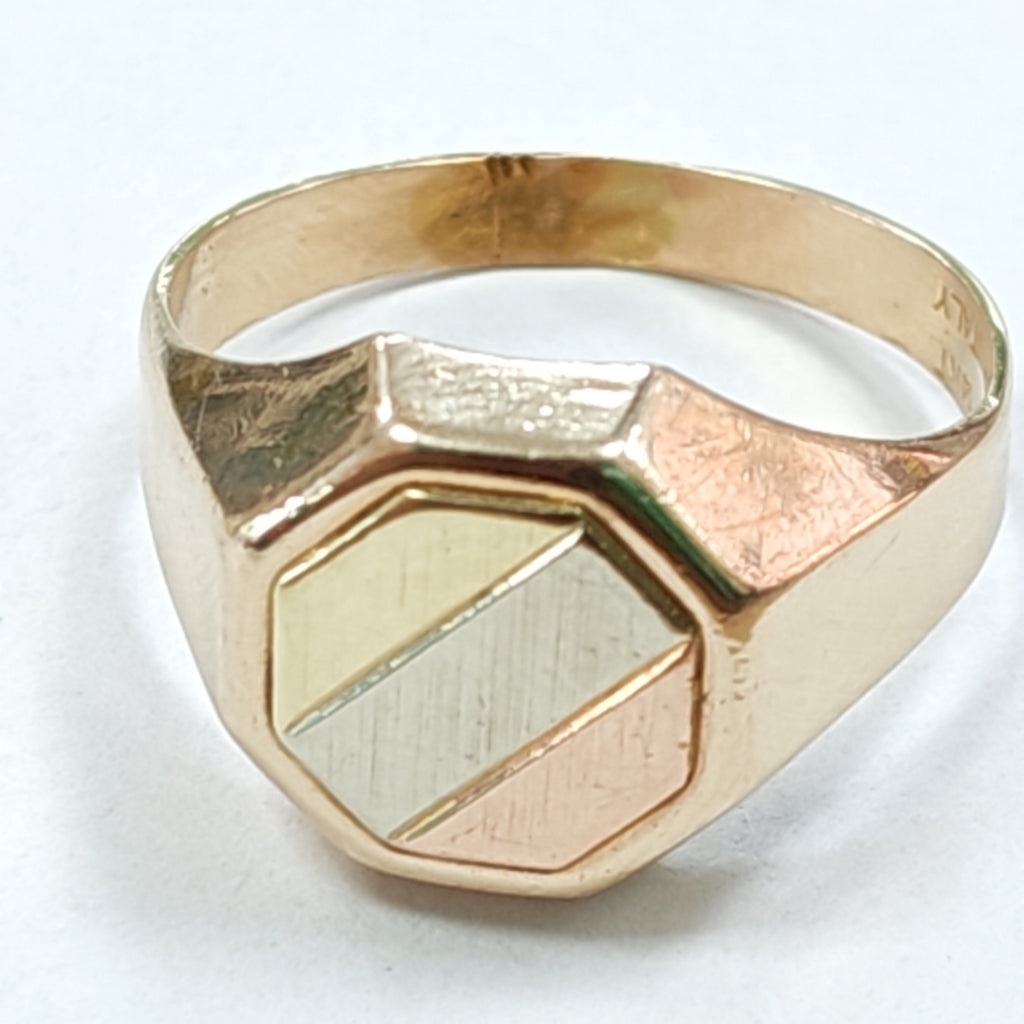 ANILLO ORO 10 K 4.9 GRMS (SEMINUEVO)