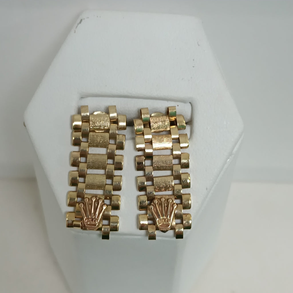 ARETES PAR ORO 14 K 4.2 GRMS (SEMINUEVO)