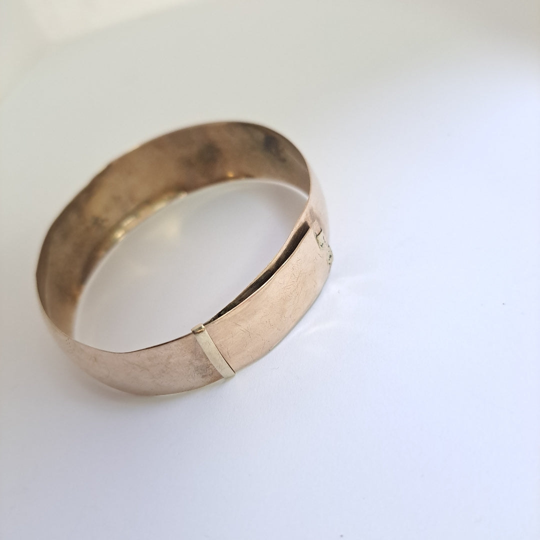 PULSERA RIGIDA ORO 8 K 10.7 GRMS (SEMINUEVO)