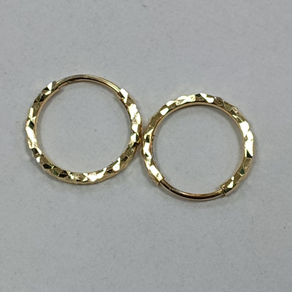 ARRACADAS PAR ORO 14 K 0,70 GRMS (SEMINUEVO)