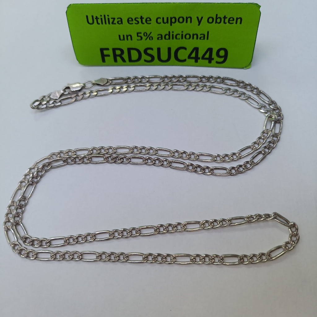 CADENA PLATA 15.4 GRMS (SEMINUEVO)