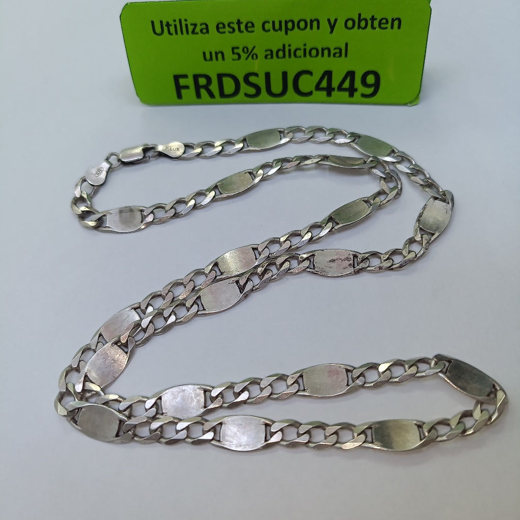 CADENA PLATA 22.7 GRMS (SEMINUEVO)