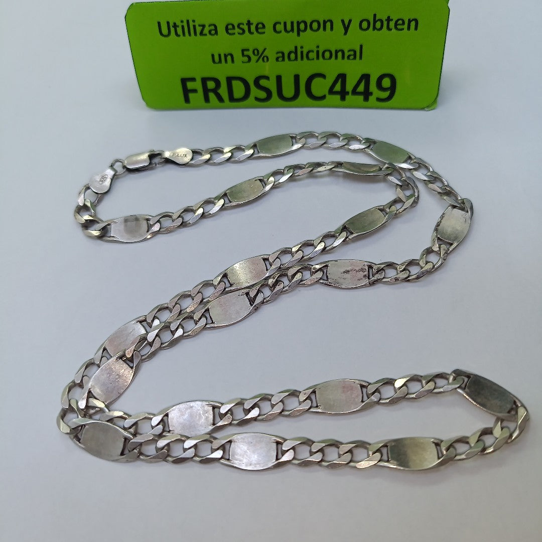 CADENA PLATA 22.7 GRMS (SEMINUEVO)
