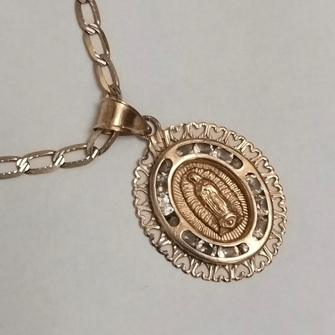 CADENA, DIJE ORO 10 K 5 GRMS (SEMINUEVO)