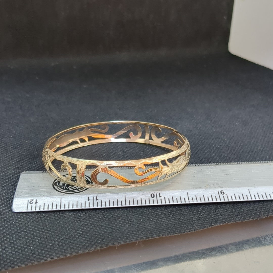 PULSERA RIGIDA ORO 8 K 7,20 GRMS (SEMINUEVO)