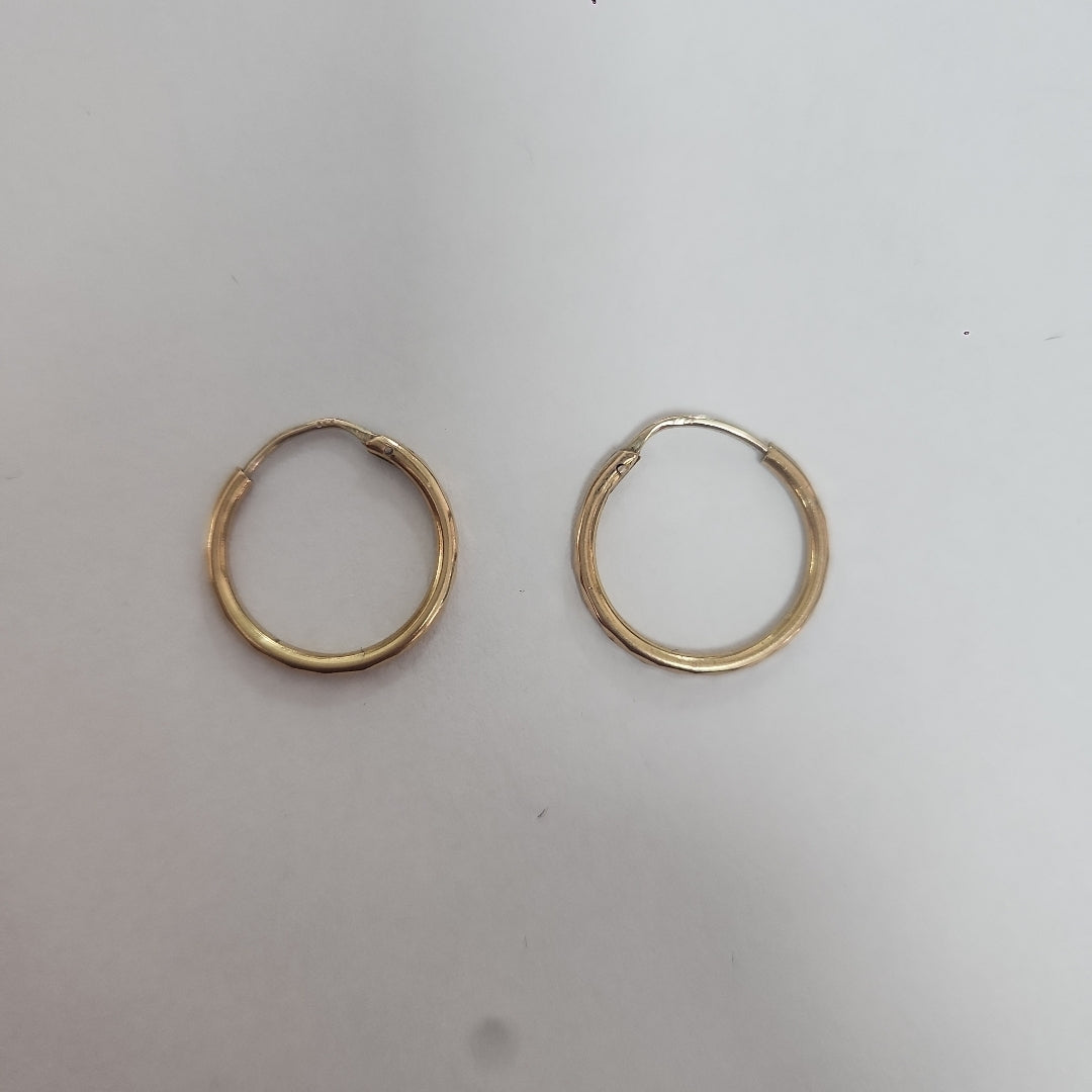 ARRACADAS PAR ORO 14 K 1,20 GRMS (SEMINUEVO)