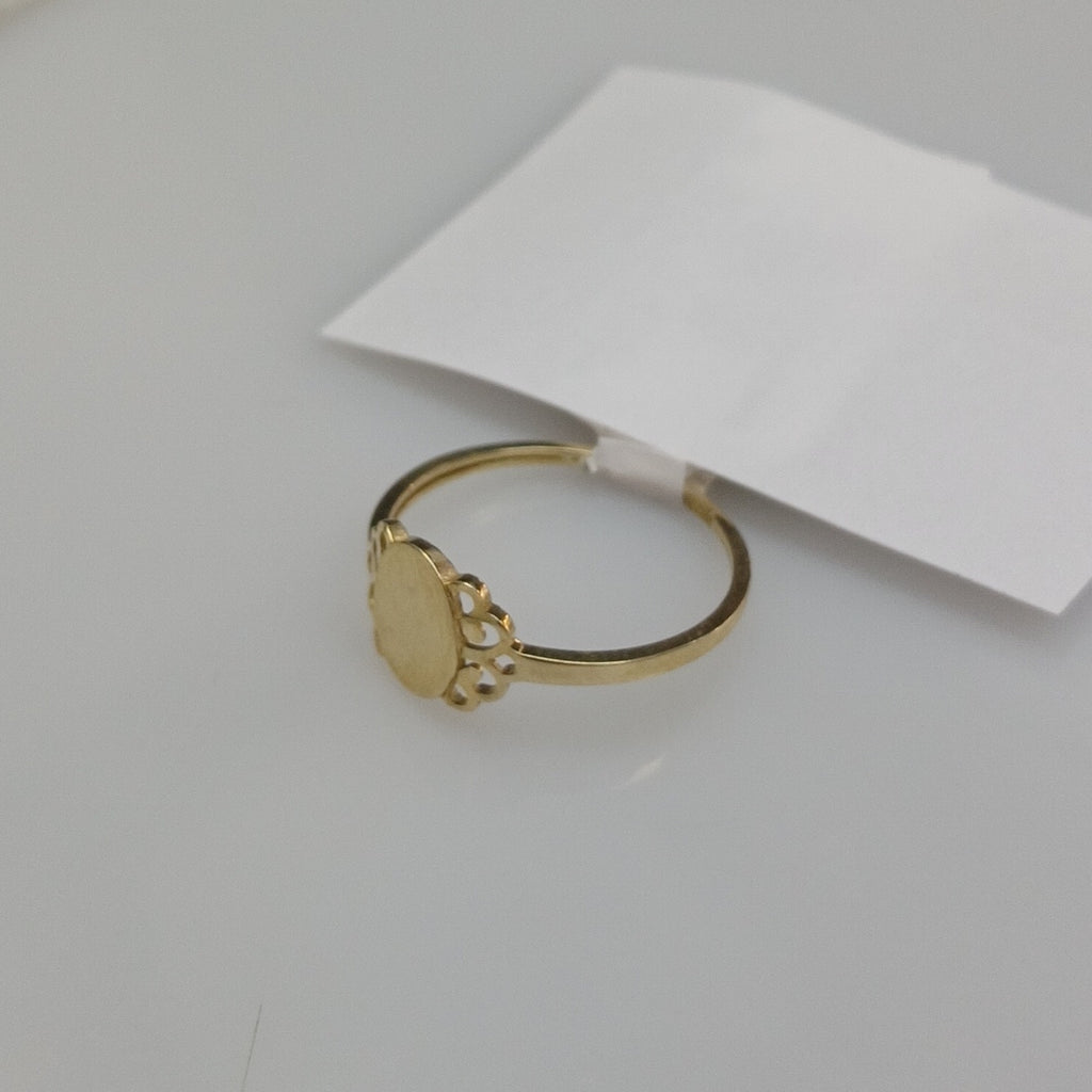 ANILLOS ANILLITO 10K TALLA 7 1 GR (NUEVO)