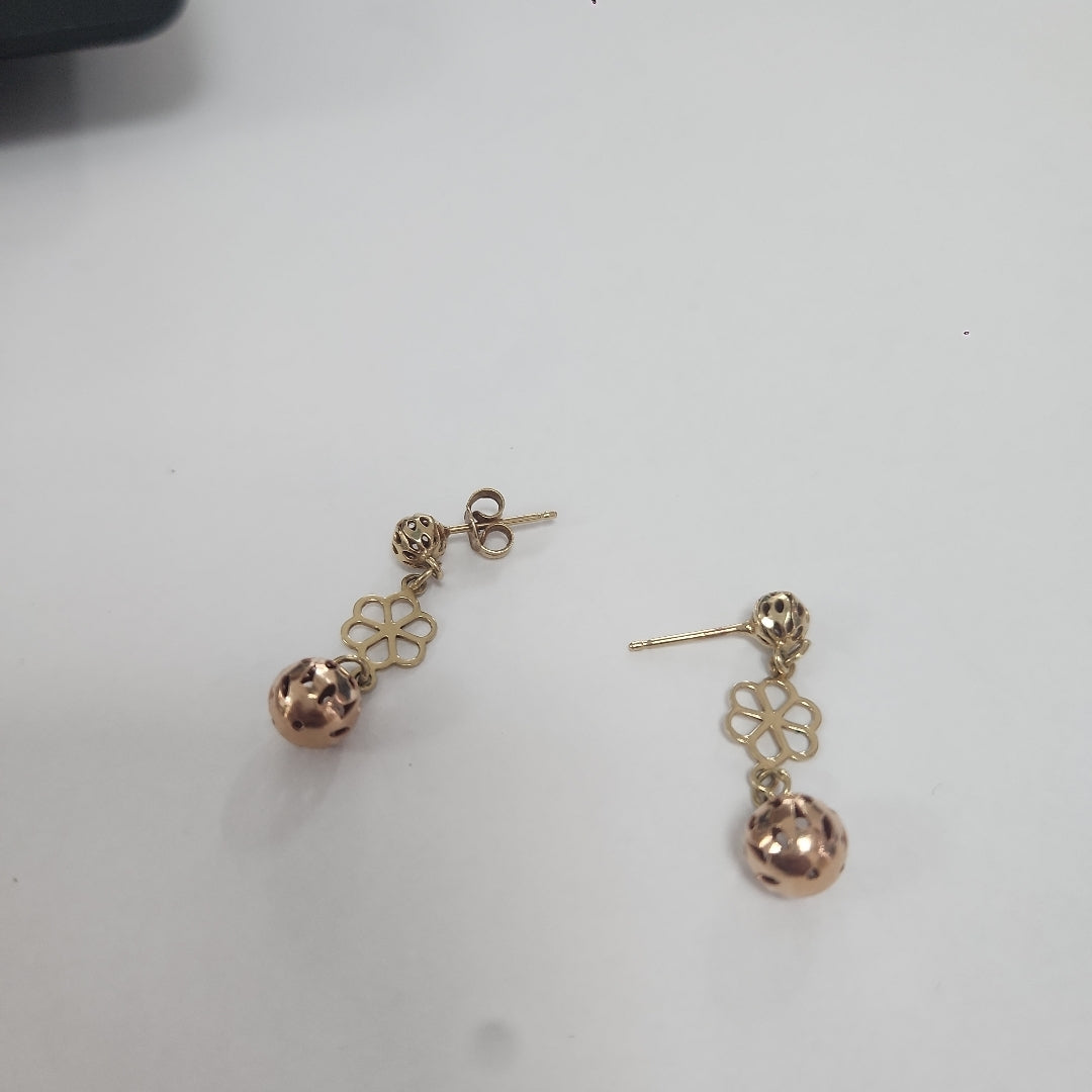 BROQUELES PAR ORO 14 K 2,00 GRMS (SEMINUEVO)