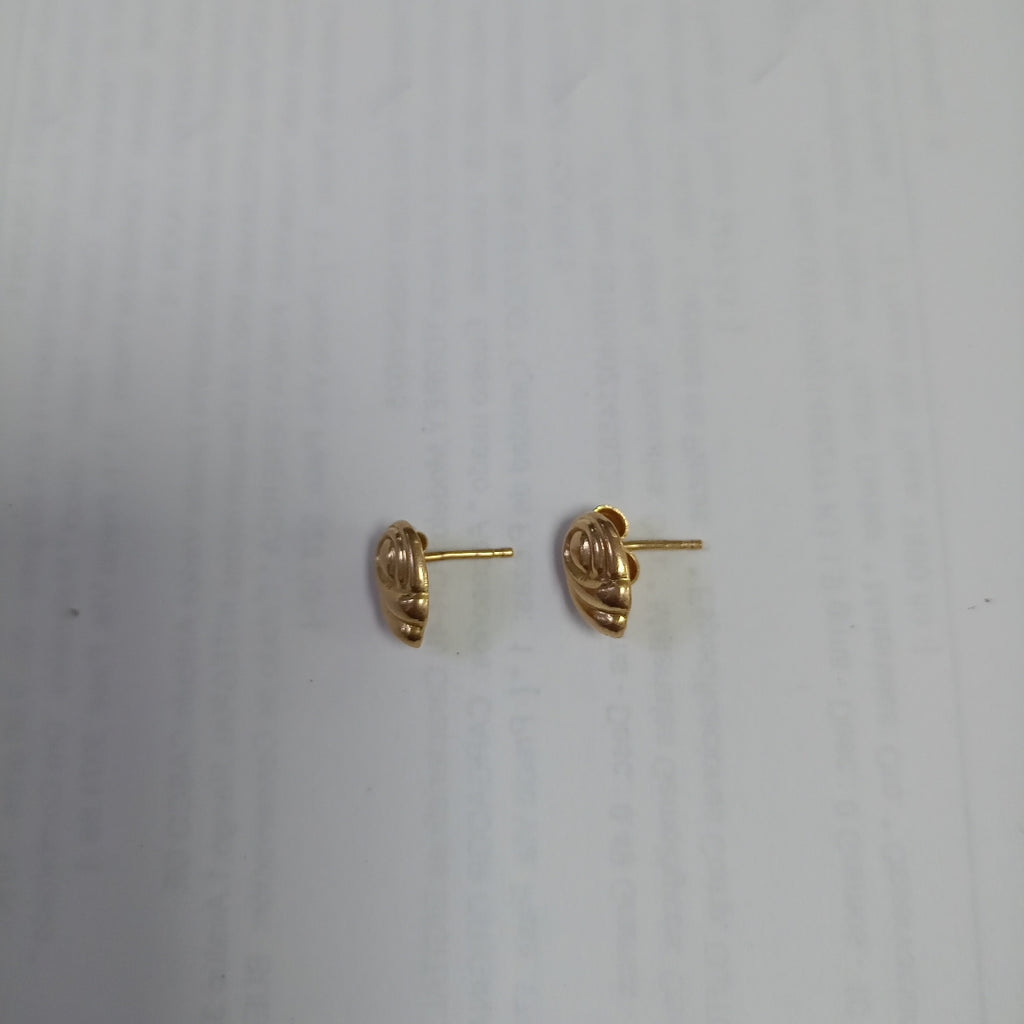 ARETES PAR ORO 14 K 1.4 GRMS (SEMINUEVO)
