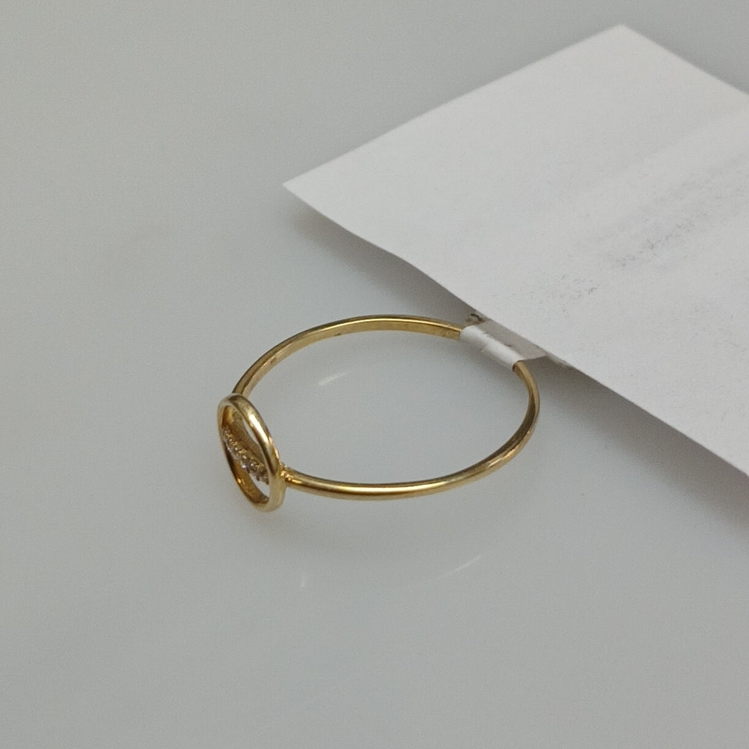 ANILLOS DAMA ORO 14K 0.8 (NUEVO)