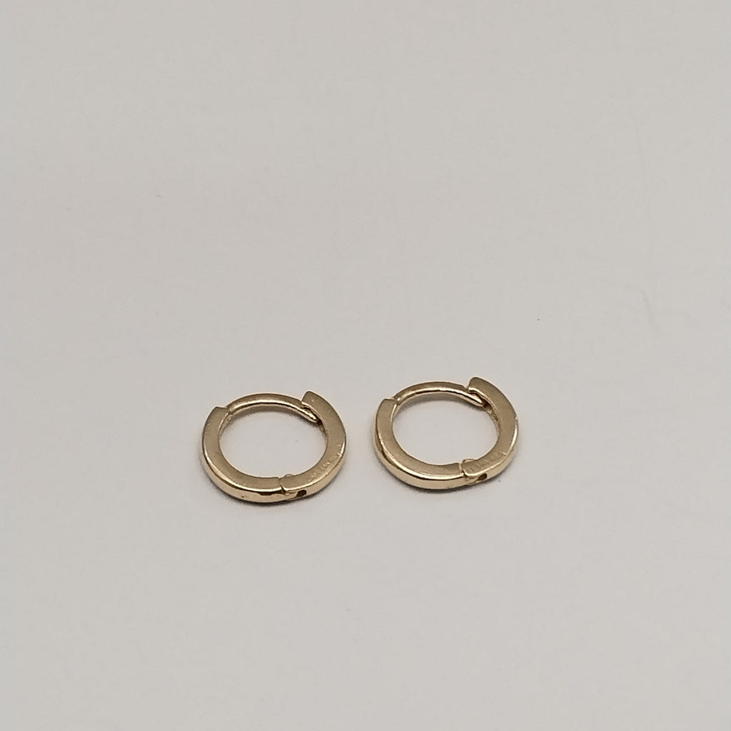 ARETES HUGGIE 14K 1.4 GR (NUEVO)
