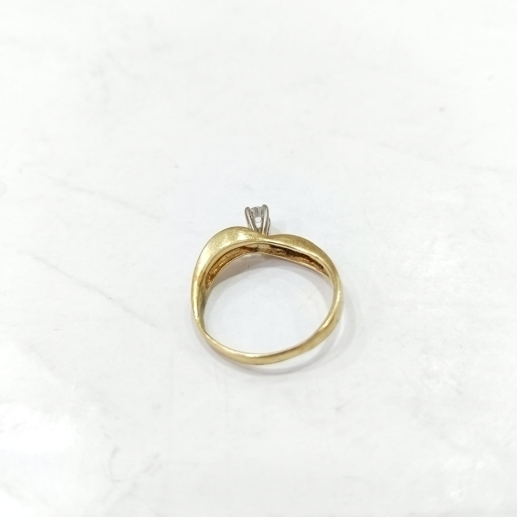 SOLITARIO ORO 14 K 2.4 GRMS (SEMINUEVO)