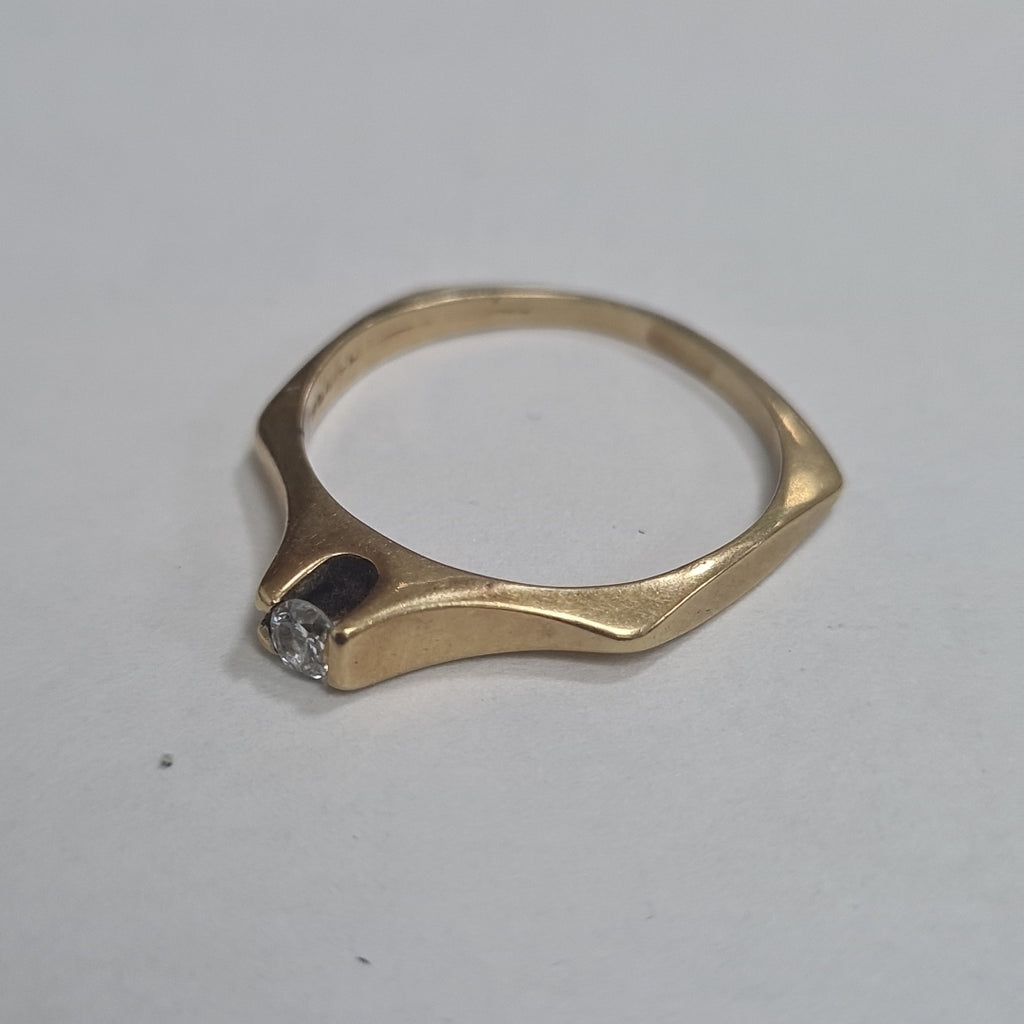 ANILLO ORO 14 K 2,00 GRMS (SEMINUEVO)