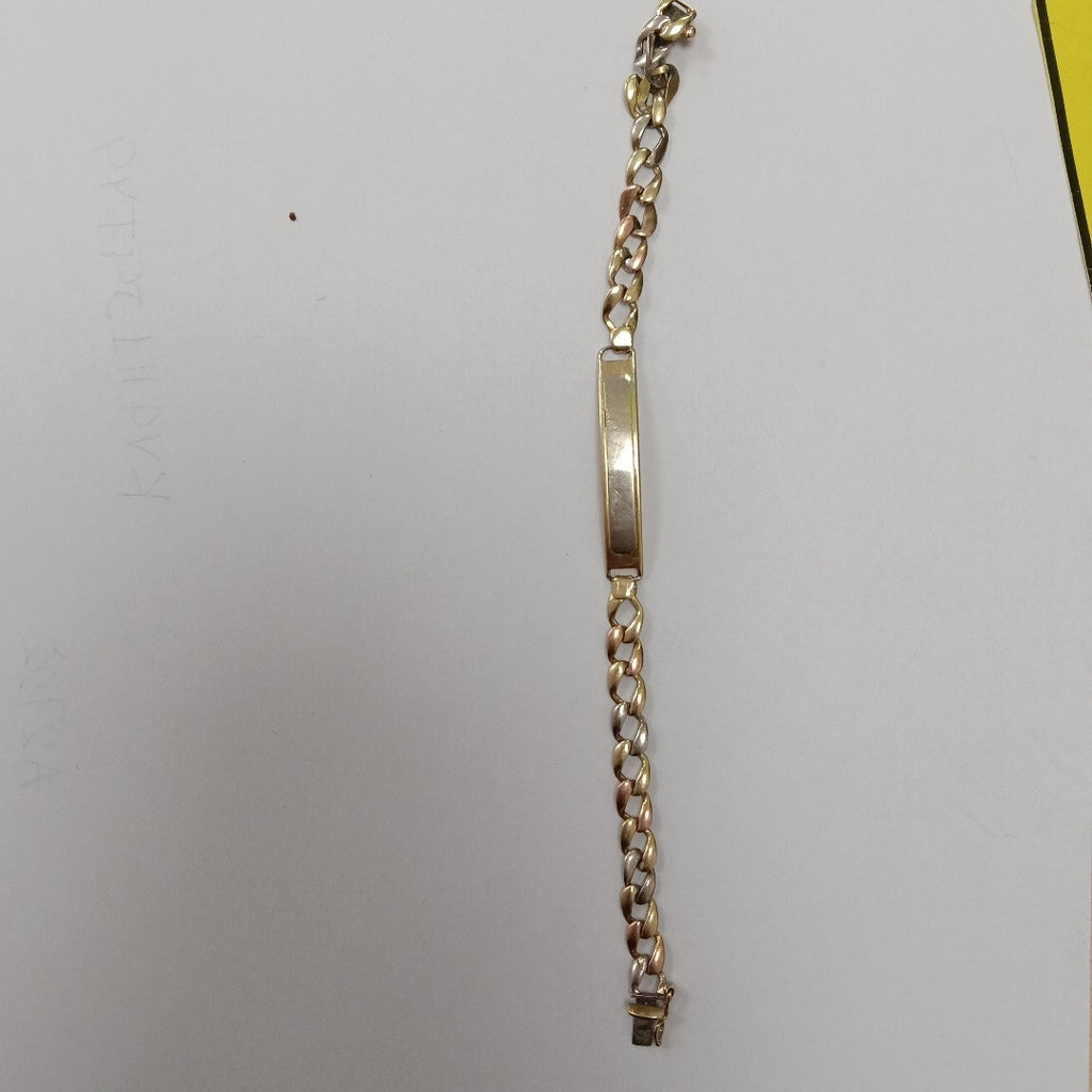 ESCLAVA ORO, ORO COMBINADO 14 K 6 GRMS (SEMINUEVO)