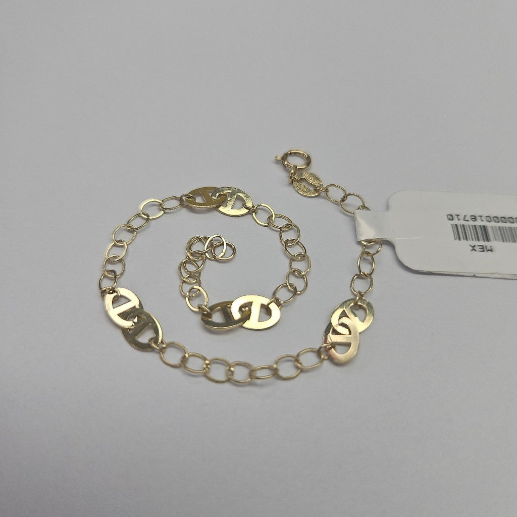 PULSERA ESPECIAL 14K 18 CM 1.6 GR (NUEVO)