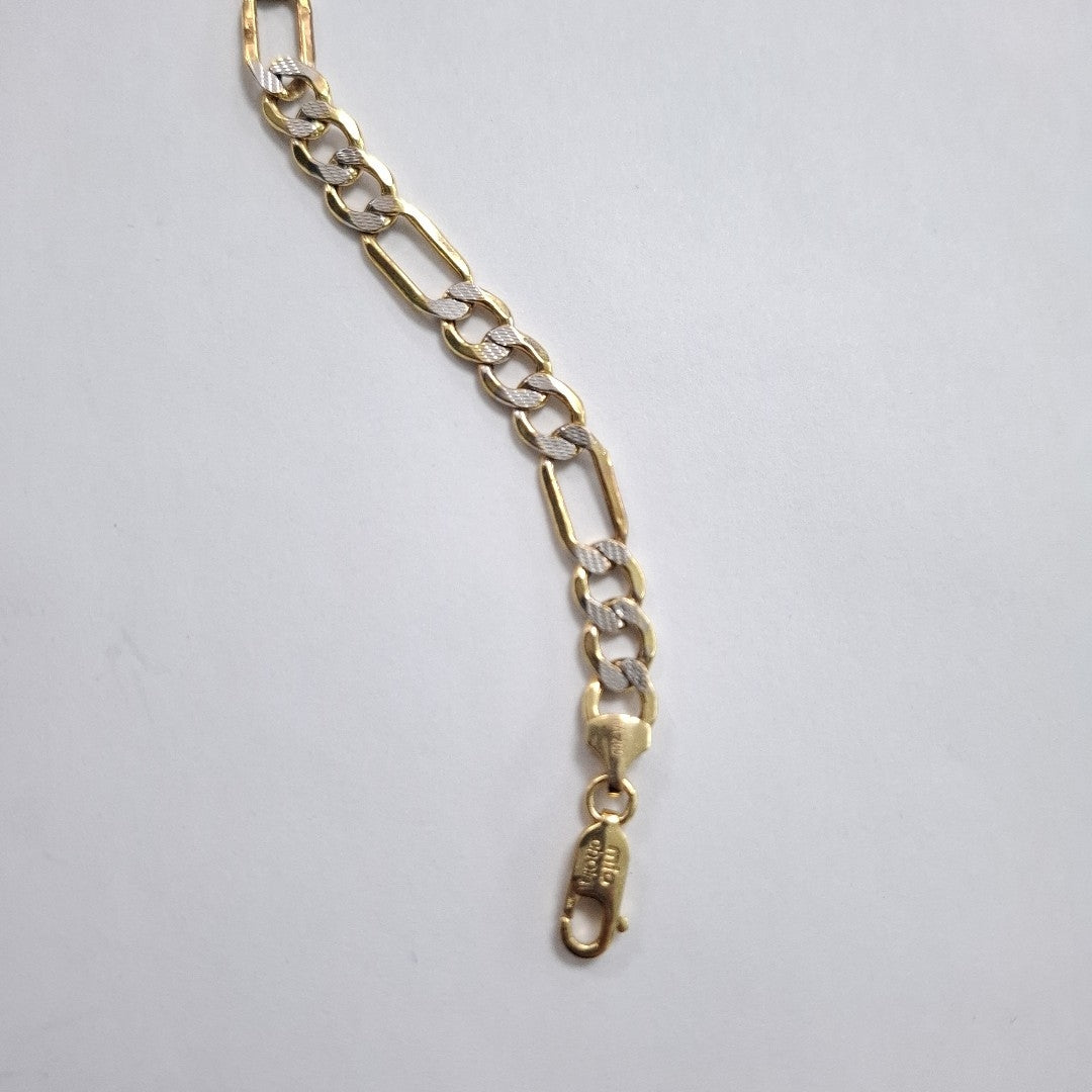 PULSERA ORO, RODIADO 10 K 6.6 GRMS (SEMINUEVO)