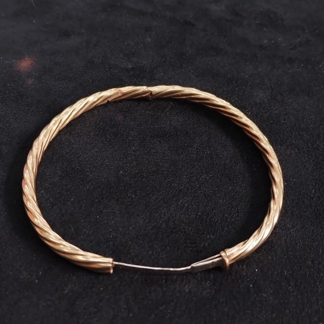 PULSERA RIGIDA ORO 14 K 11,10 GRMS (SEMINUEVO)
