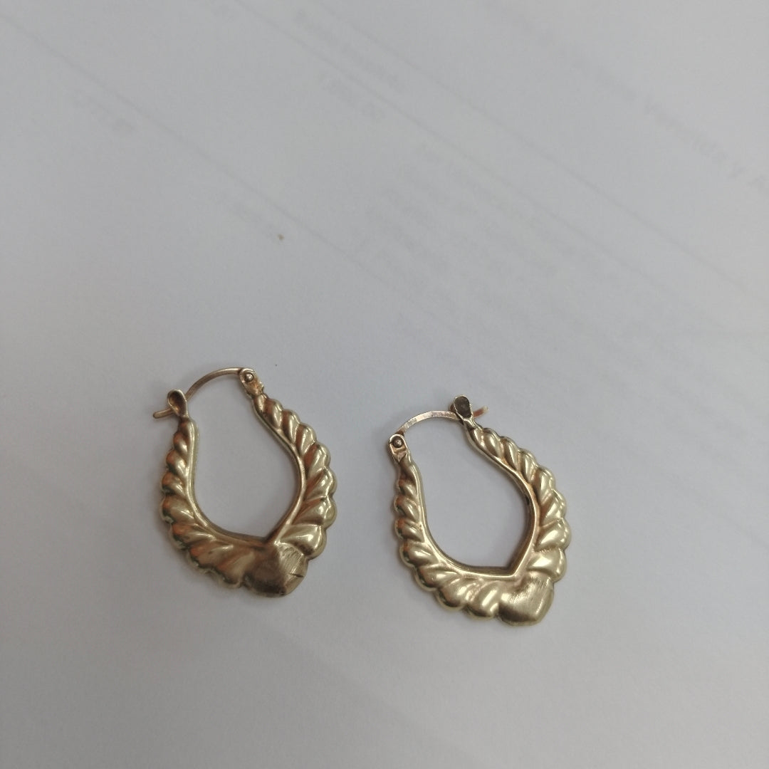 ARETES PAR ORO 10 K 2.1 GRMS (SEMINUEVO)